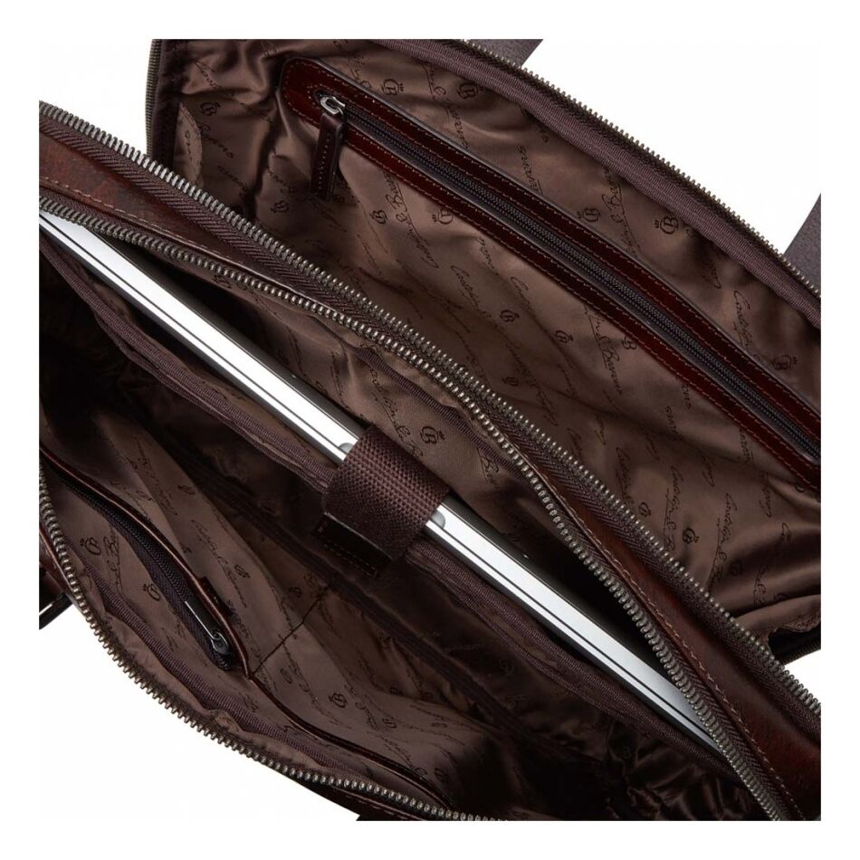 Castelijn & Beerens Rien Laptoptas 15.6 Inch RFID cognac | Wennekes.nl