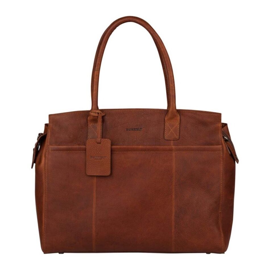 Burkely Antique Avery Laptopbag 15.6 inch cognac | Wennekes.nl