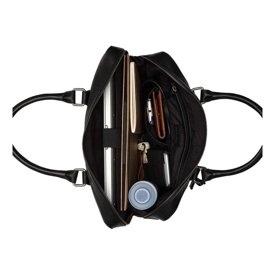 Burkely Antique Avery Laptopbag 13.3 inch zwart | Wennekes.nl