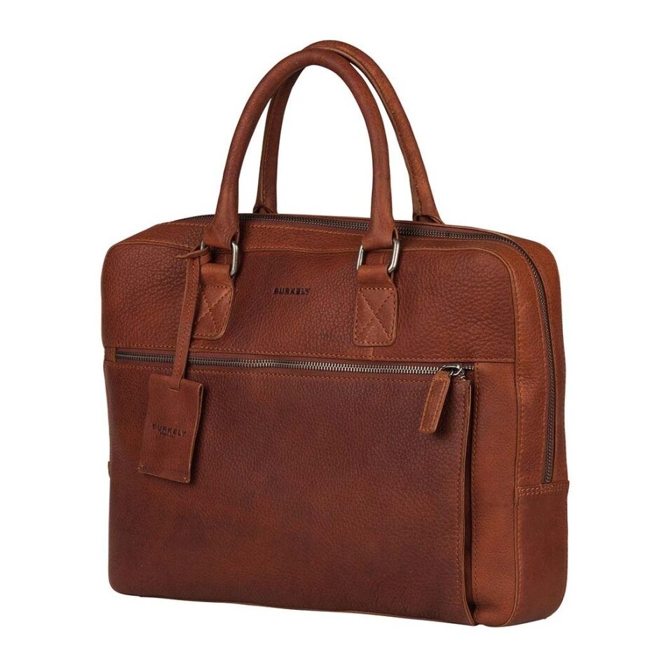 Burkely Antique Avery Laptopbag 13.3 inch cognac | Wennekes.nl