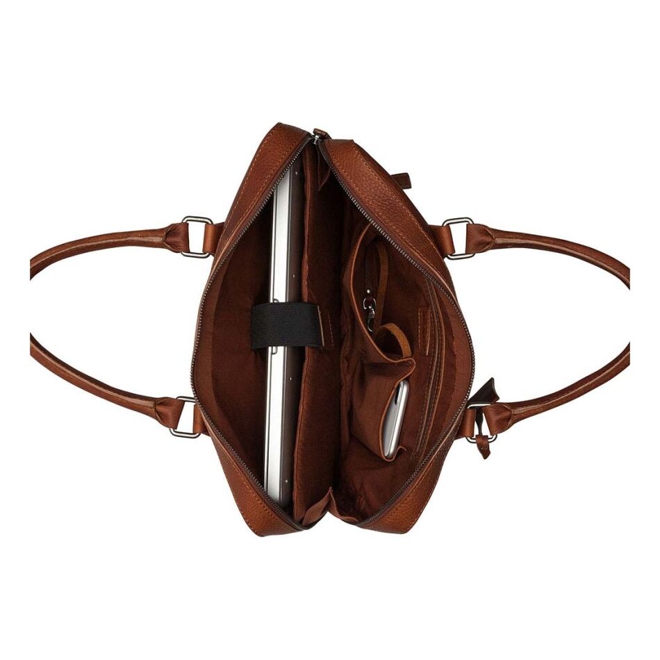 Burkely Antique Avery Laptopbag 13.3 inch cognac | Wennekes.nl