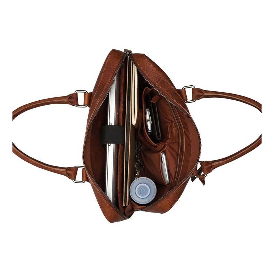 Burkely Antique Avery Laptopbag 13.3 inch cognac | Wennekes.nl