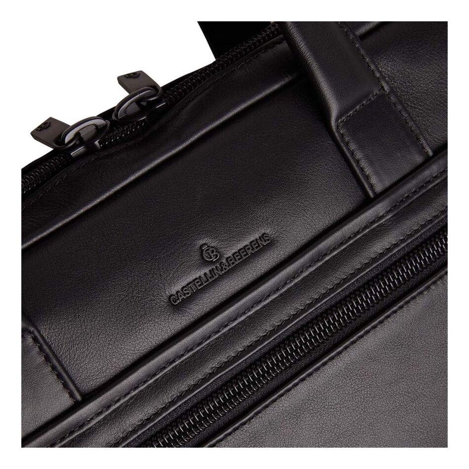 Castelijn & Beerens Charlie Laptoptas 15.6 Inch + Tablet zwart | Wennekes.nl