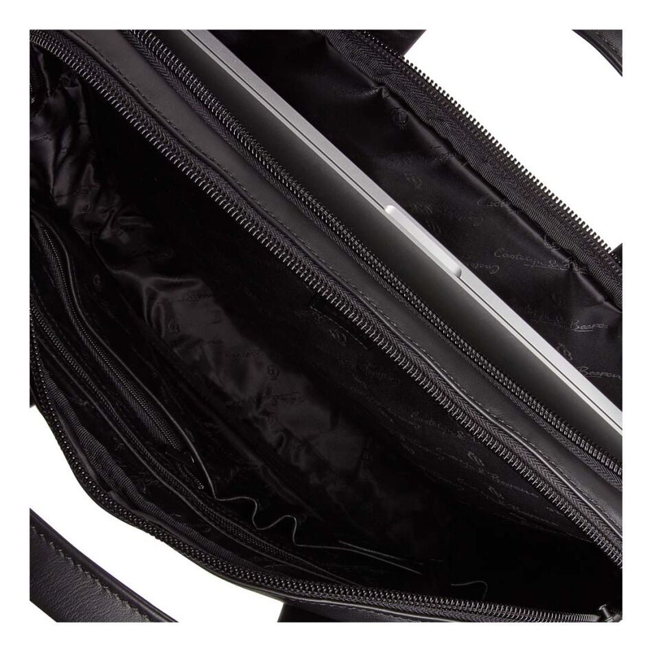 Castelijn & Beerens Charlie Laptoptas 15.6 Inch + Tablet zwart | Wennekes.nl