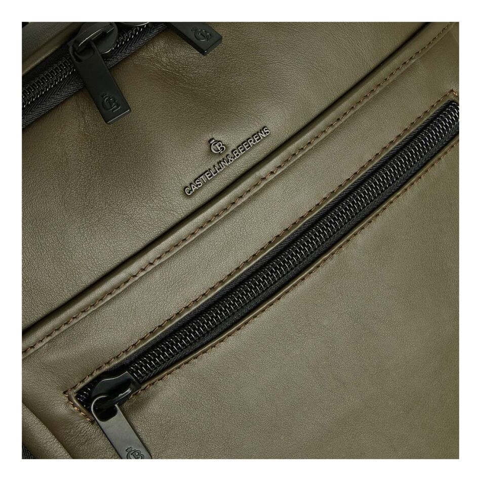 Castelijn & Beerens Victor Rugzak 15.6 Inch + Tablet groen | Wennekes.nl