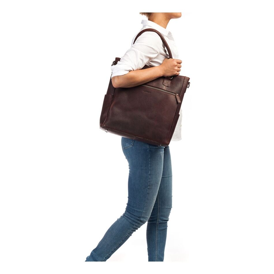 Burkely Burkely Antique Avery Laptopbag bruin | Wennekes.nl