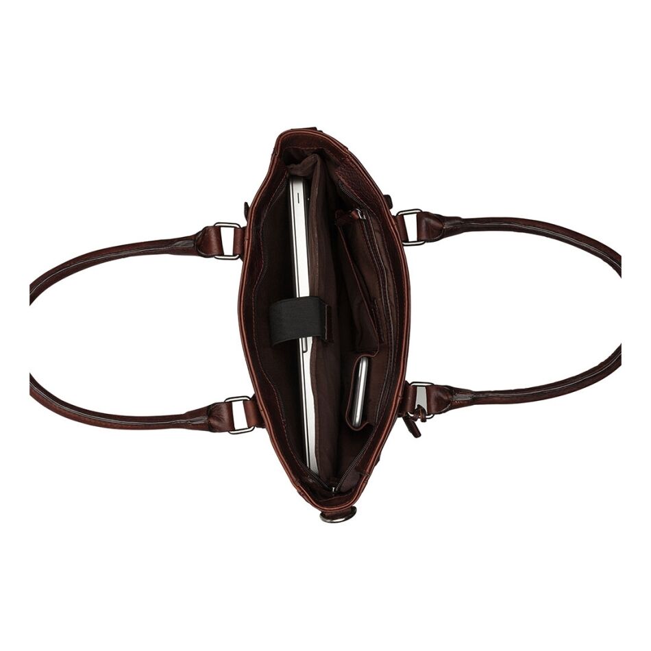Burkely Burkely Antique Avery Laptopbag bruin | Wennekes.nl