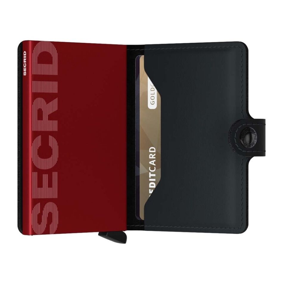 Secrid Miniwallet zwart combi | Wennekes.nl