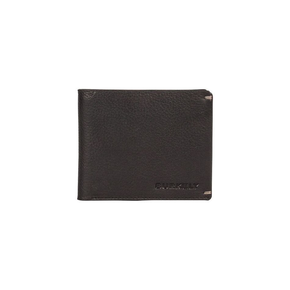 Burkely Antique Avery Billfold Low zwart | Wennekes.nl