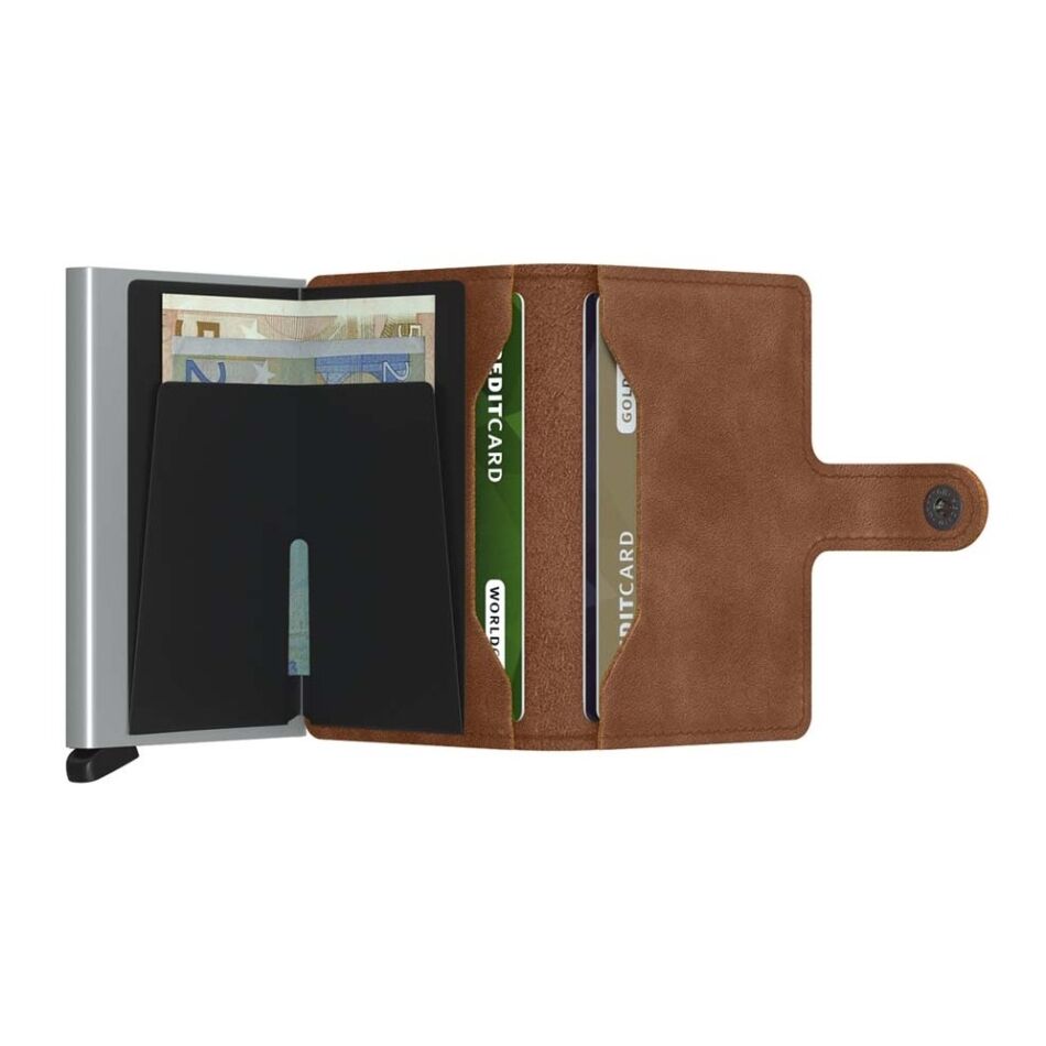 Secrid Miniwallet cognac | Wennekes.nl