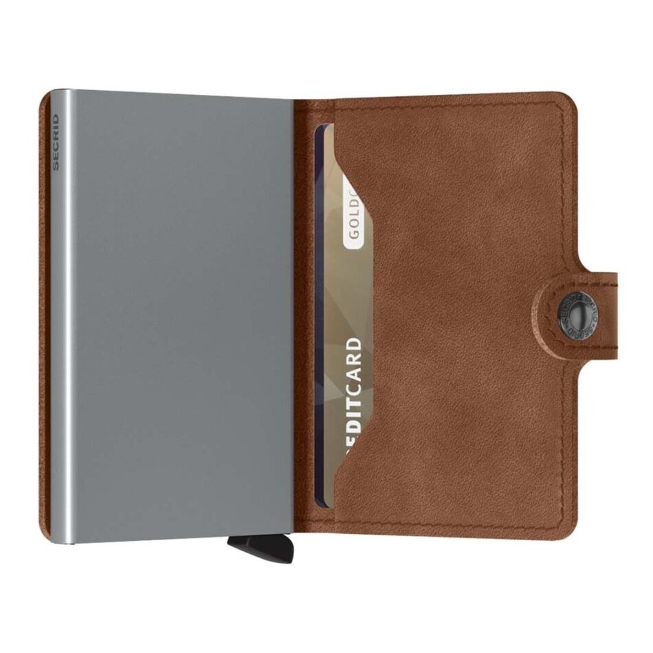 Secrid Miniwallet cognac | Wennekes.nl