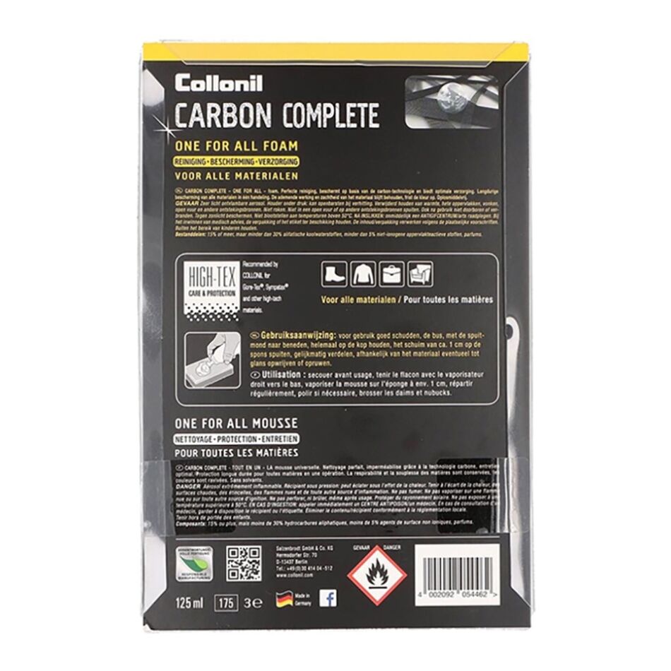 Collonil Collonil Carbon Complete 125ml. kleurloos | Wennekes.nl