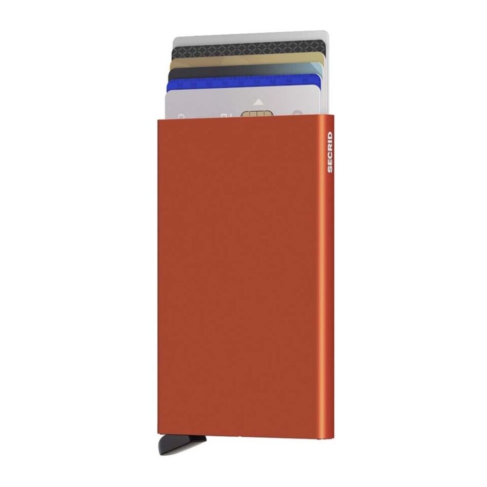 Secrid Cardprotector oranje | Wennekes.nl