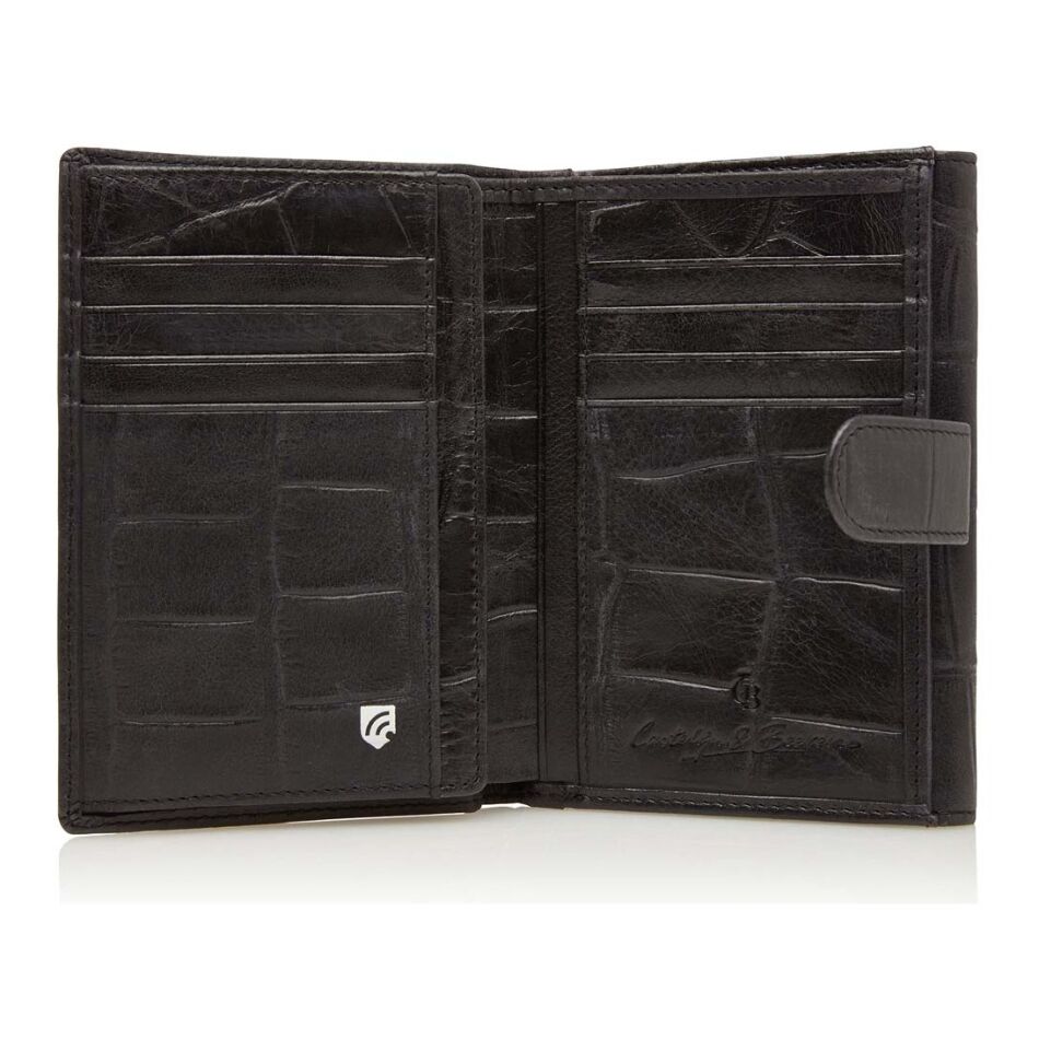 Castelijn & Beerens Tri Fold Wallet RFID zwart | Wennekes.nl