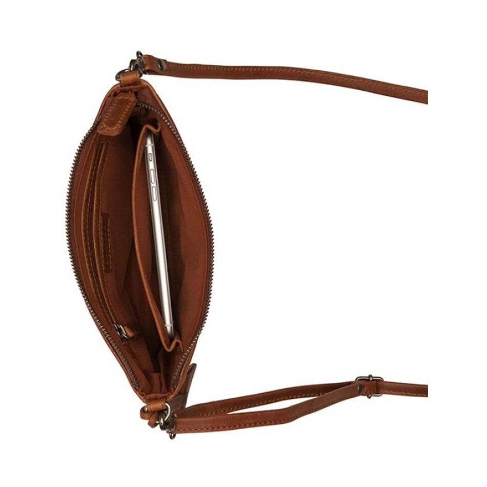 Burkely Antique Avery Crossover L cognac | Wennekes.nl