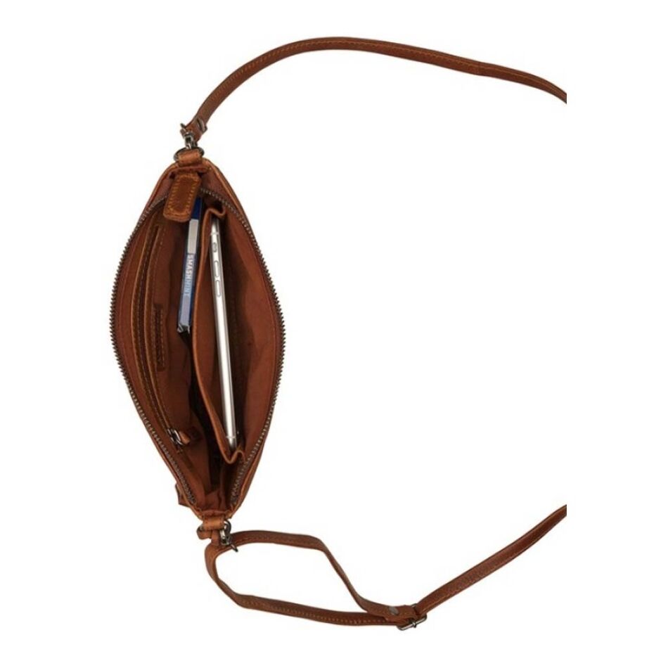 Burkely Antique Avery Crossover L cognac | Wennekes.nl