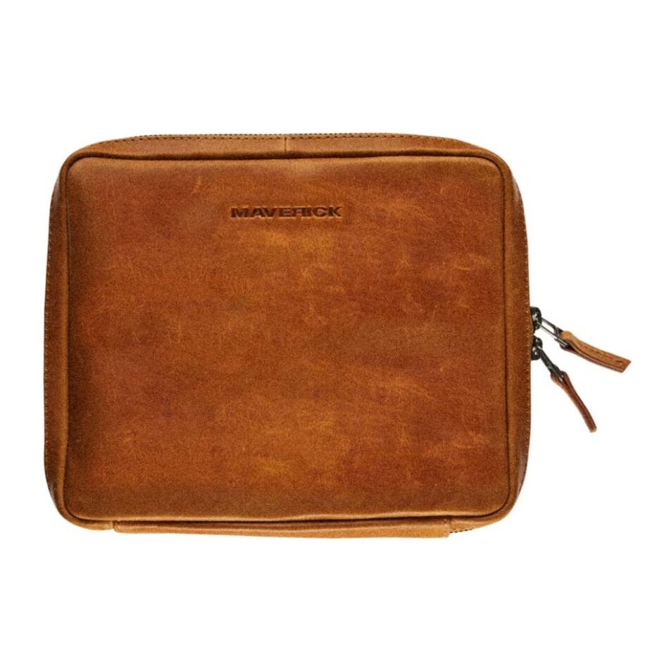 Maverick Maverick New Men Lederen Travel Organizer cognac | Wennekes.nl