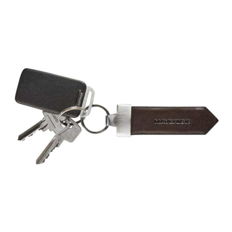 Maverick Maverick Brown Lederen Sleutelhanger bruin | Wennekes.nl