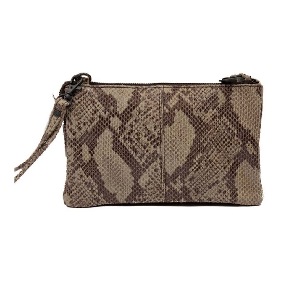 Bear Design Portemonneetasje Uma Snake bruin combi | Wennekes.nl