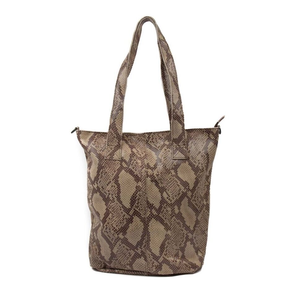 Bear Design Juul the Shopper Snake bruin combi | Wennekes.nl