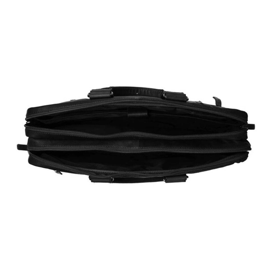 The Chesterfield Brand Laptoptas Seth zwart | Wennekes.nl