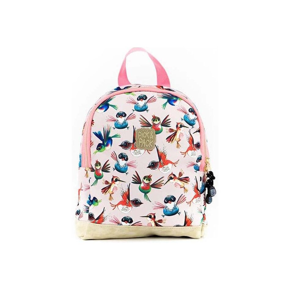 Pick & Pack Birds Backpack XS multicolour | Wennekes.nl