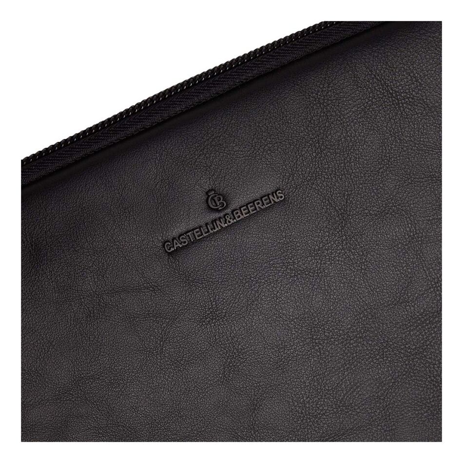 Castelijn & Beerens Mike Laptopsleeve 15,6 inch zwart | Wennekes.nl