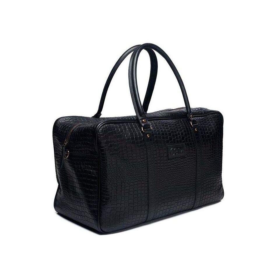 Chabo Rio Croco Weekender zwart | Wennekes.nl