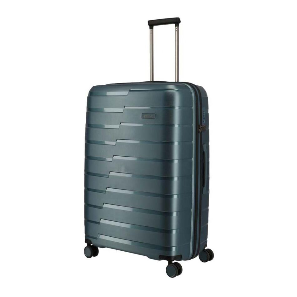 Travelite Air Base 4W Trolley L blauw | Wennekes.nl