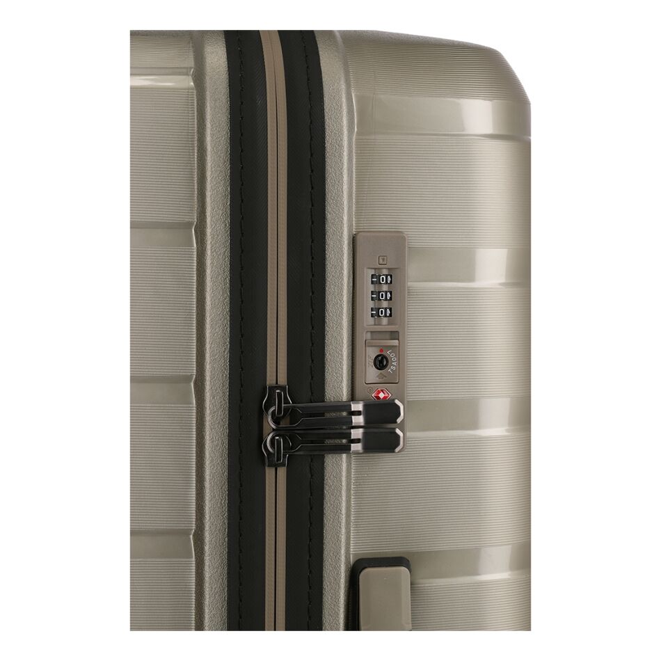 Travelite Air Base 4W Trolley L champagne | Wennekes.nl