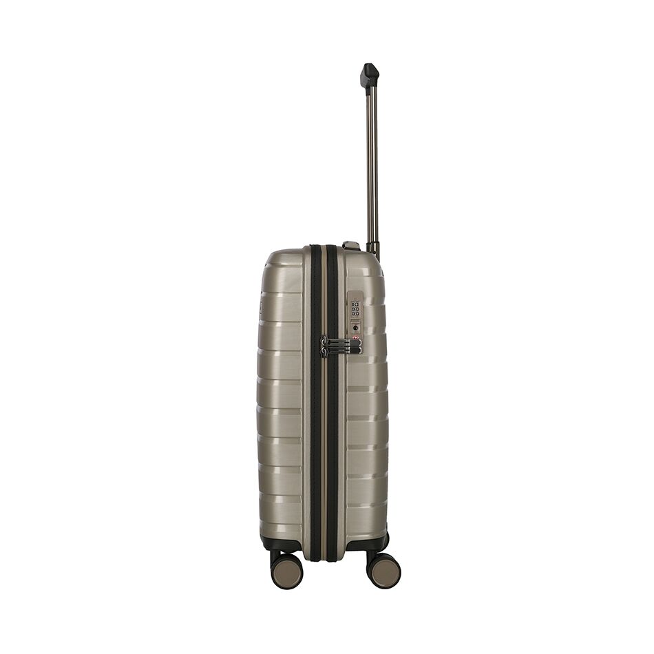 Travelite Air Base 4W Trolley S champagne | Wennekes.nl