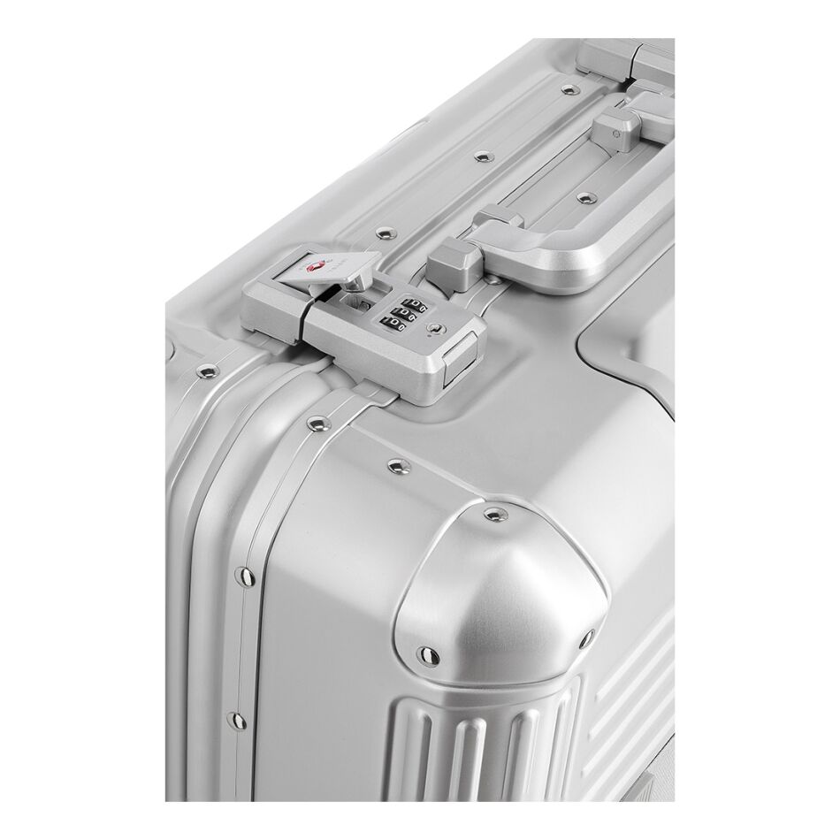 Travelite Next 2W Businesstrolley zilver | Wennekes.nl