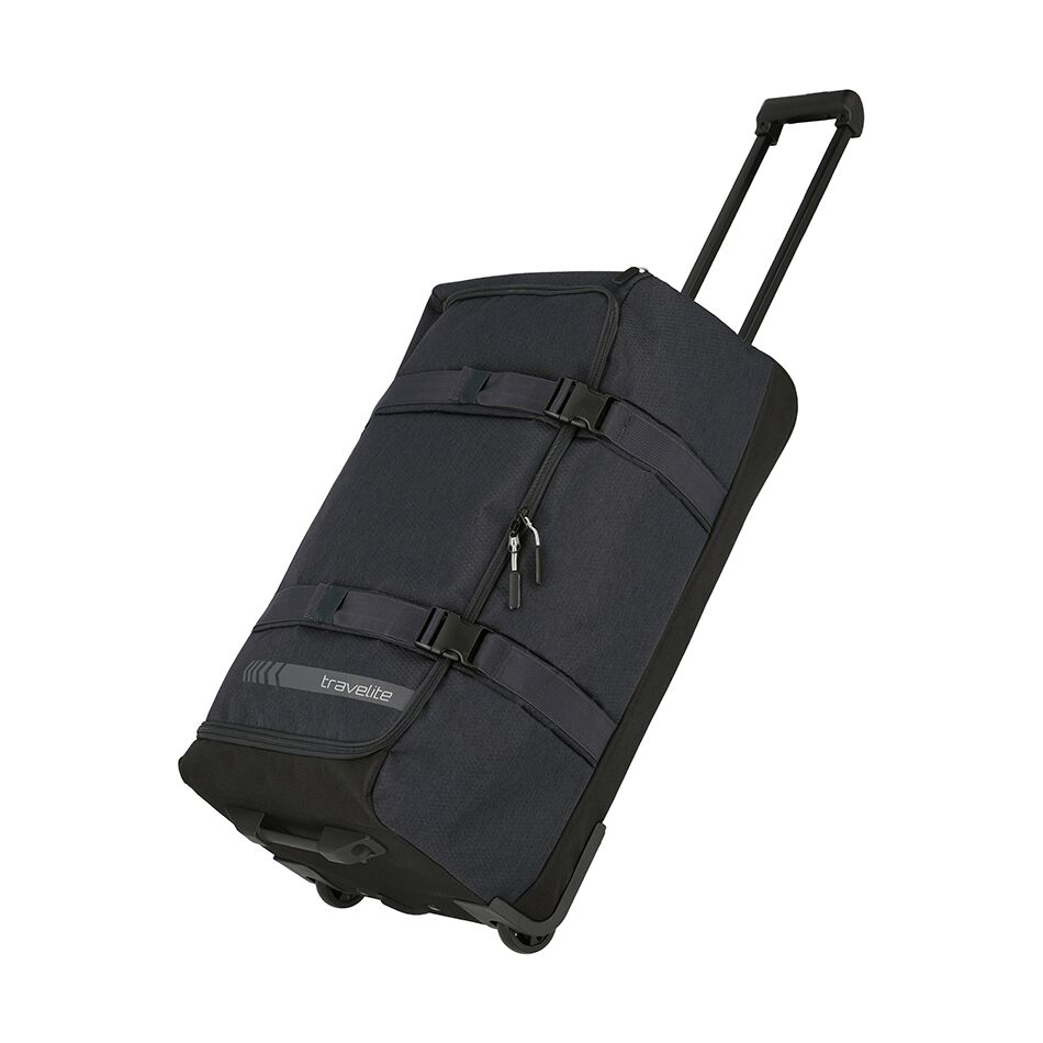 Travelite Kick Off Duffle M antraciet | Wennekes.nl
