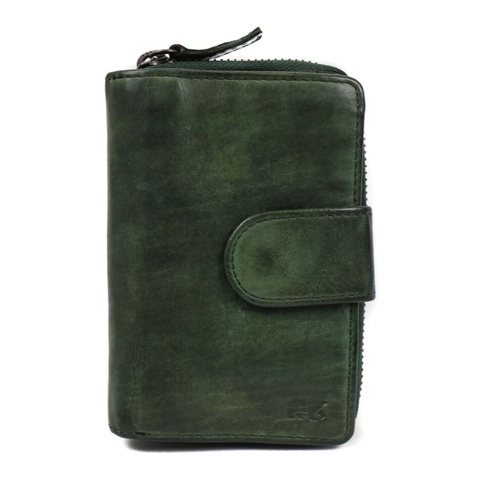Bear Design Ritsportemonnee Loet groen | Wennekes.nl