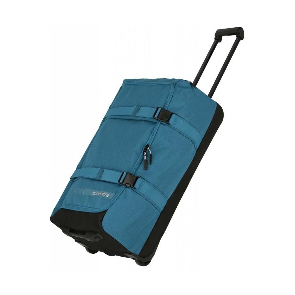Travelite Kick Off Wheeled Duffle L blauw | Wennekes.nl