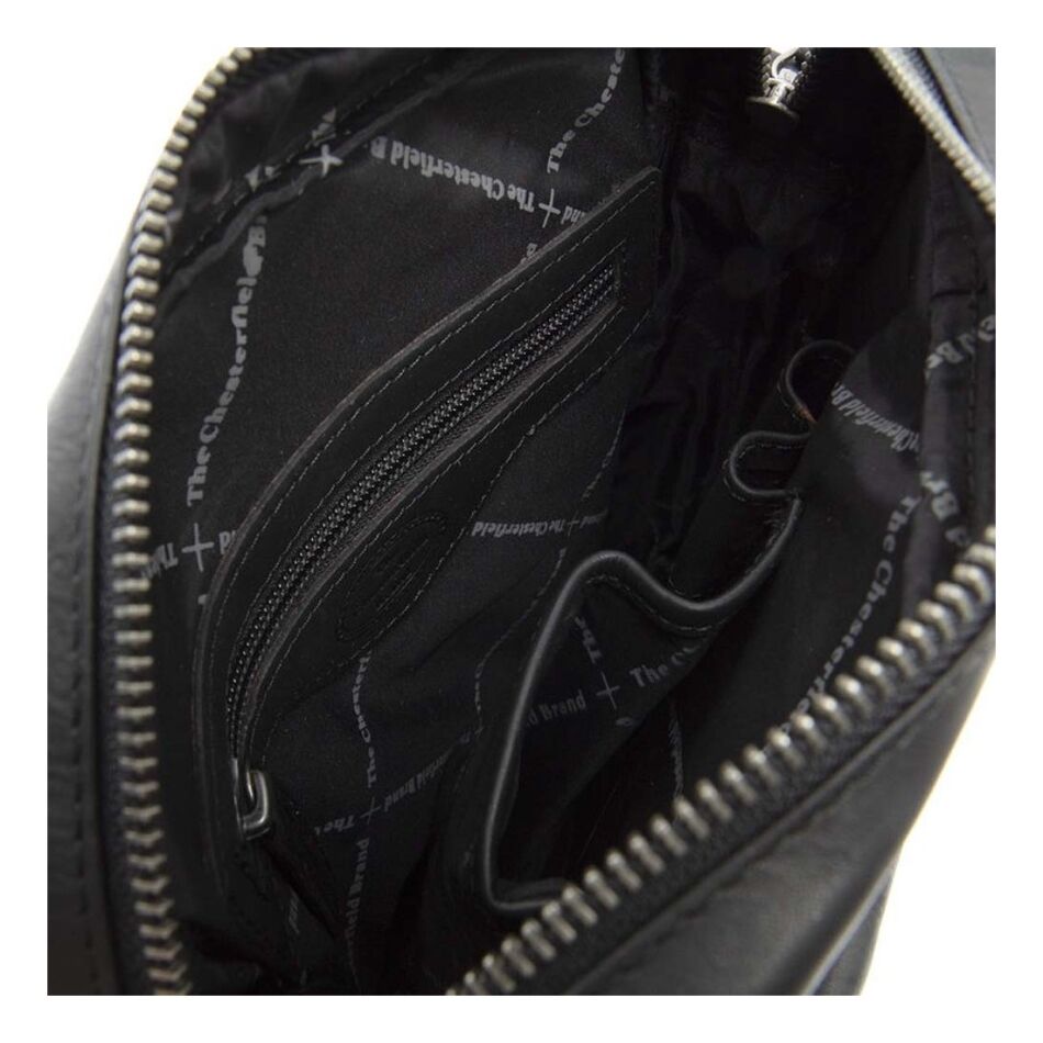 The Chesterfield Brand Schoudertas Bath zwart | Wennekes.nl