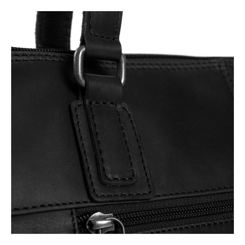 The Chesterfield Brand Schoudertas Groot Flint zwart | Wennekes.nl