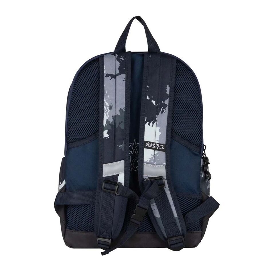 Pick & Pack Faded Camo Backpack L grijs combi | Wennekes.nl