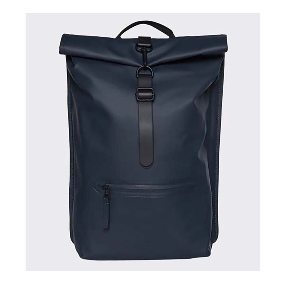 Rains Rolltop Rucksack navy | Wennekes.nl