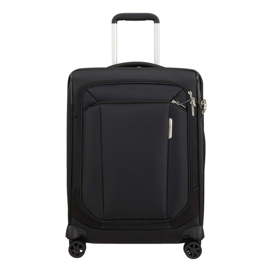 Samsonite Respark Spinner 55/20 L35 Exp. zwart | Wennekes.nl