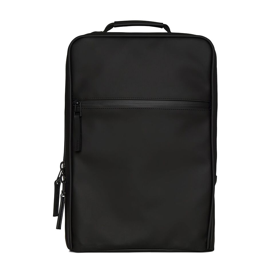 Rains Book Backpack W3 zwart | Wennekes.nl
