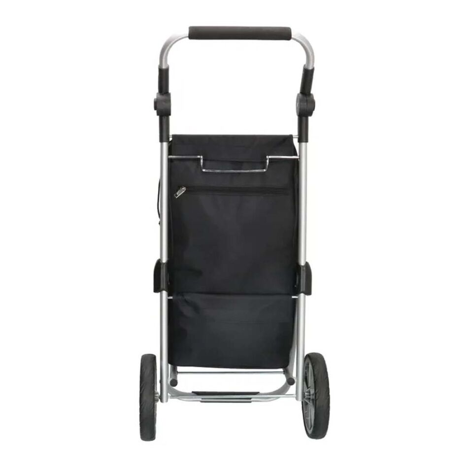 Beagles Alberic Boodschappentrolley met Rechte Greep zwart combi | Wennekes.nl