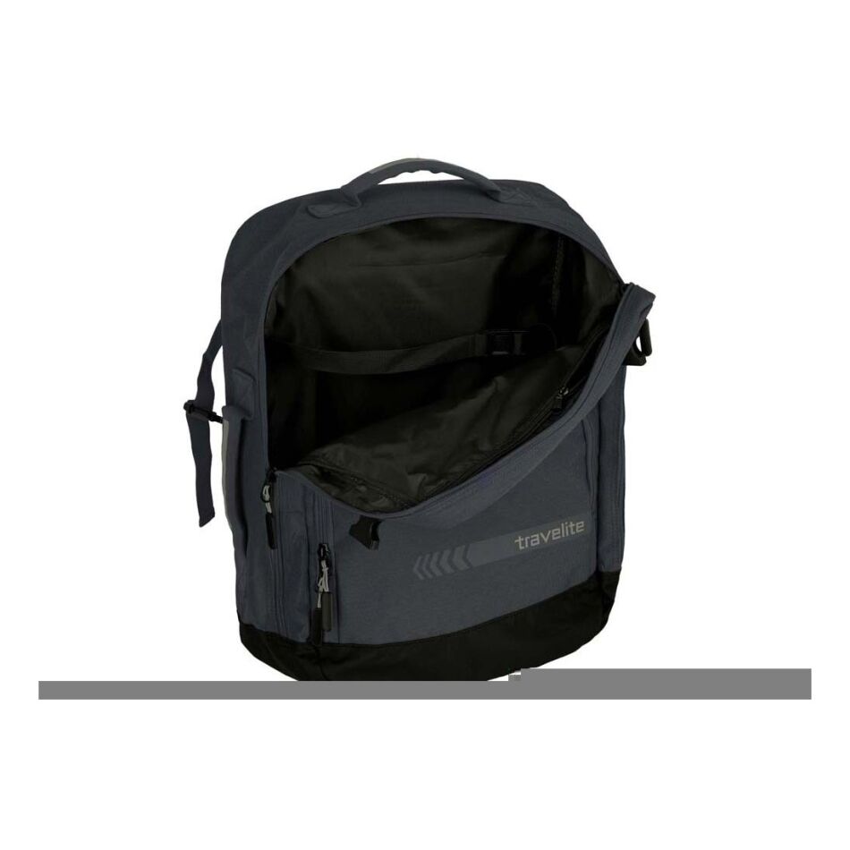 Travelite Kick Off Cabin Size Duffle / Backpack antraciet | Wennekes.nl