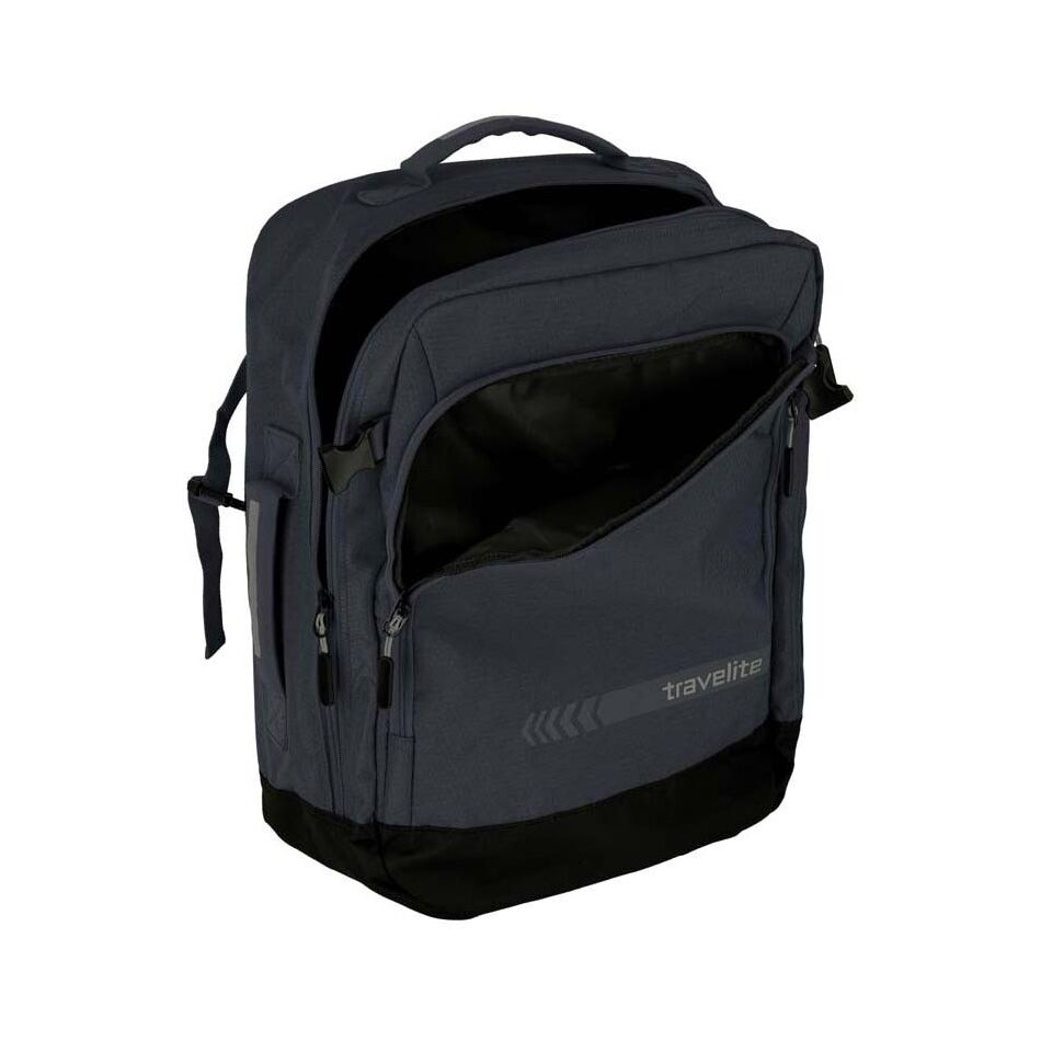 Travelite Kick Off Cabin Size Duffle / Backpack antraciet | Wennekes.nl