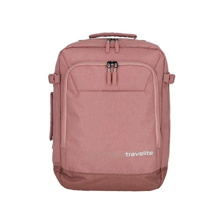 Travelite Kick Off Cabin Size Duffle / Backpack roze | Wennekes.nl