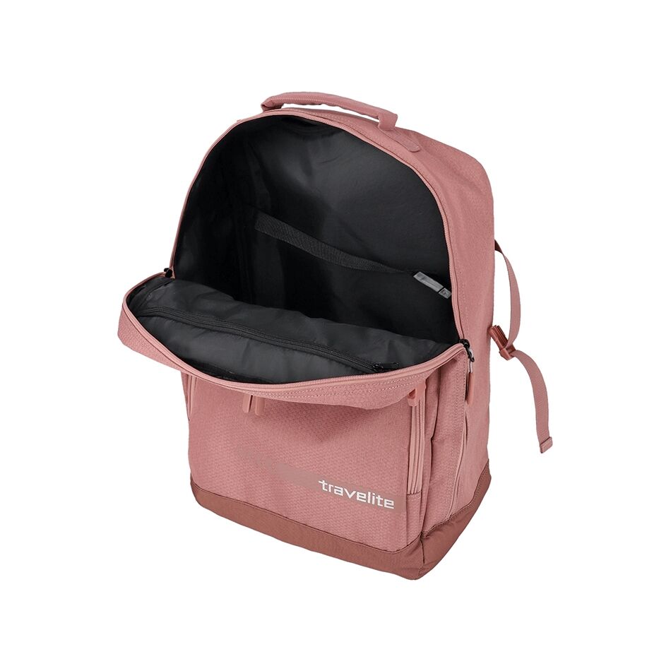 Travelite Kick Off Cabin Size Duffle / Backpack roze | Wennekes.nl
