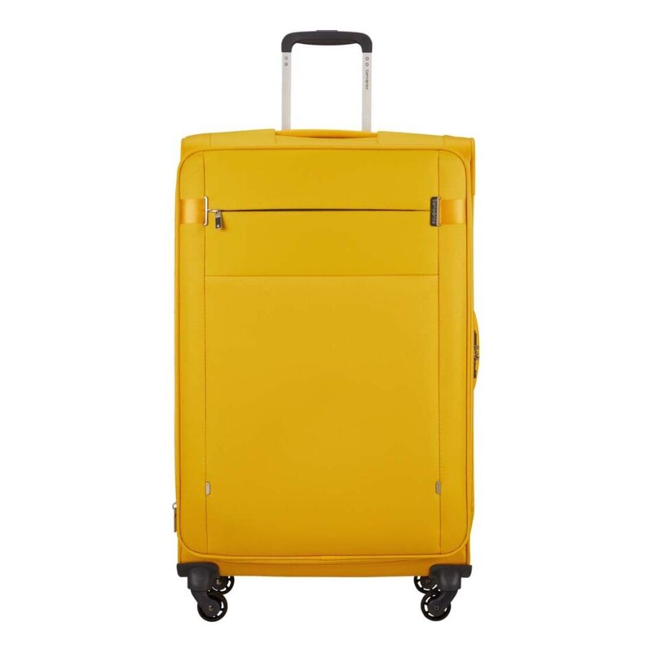 Samsonite Citybeat Spinner 78/29 Exp. geel | Wennekes.nl
