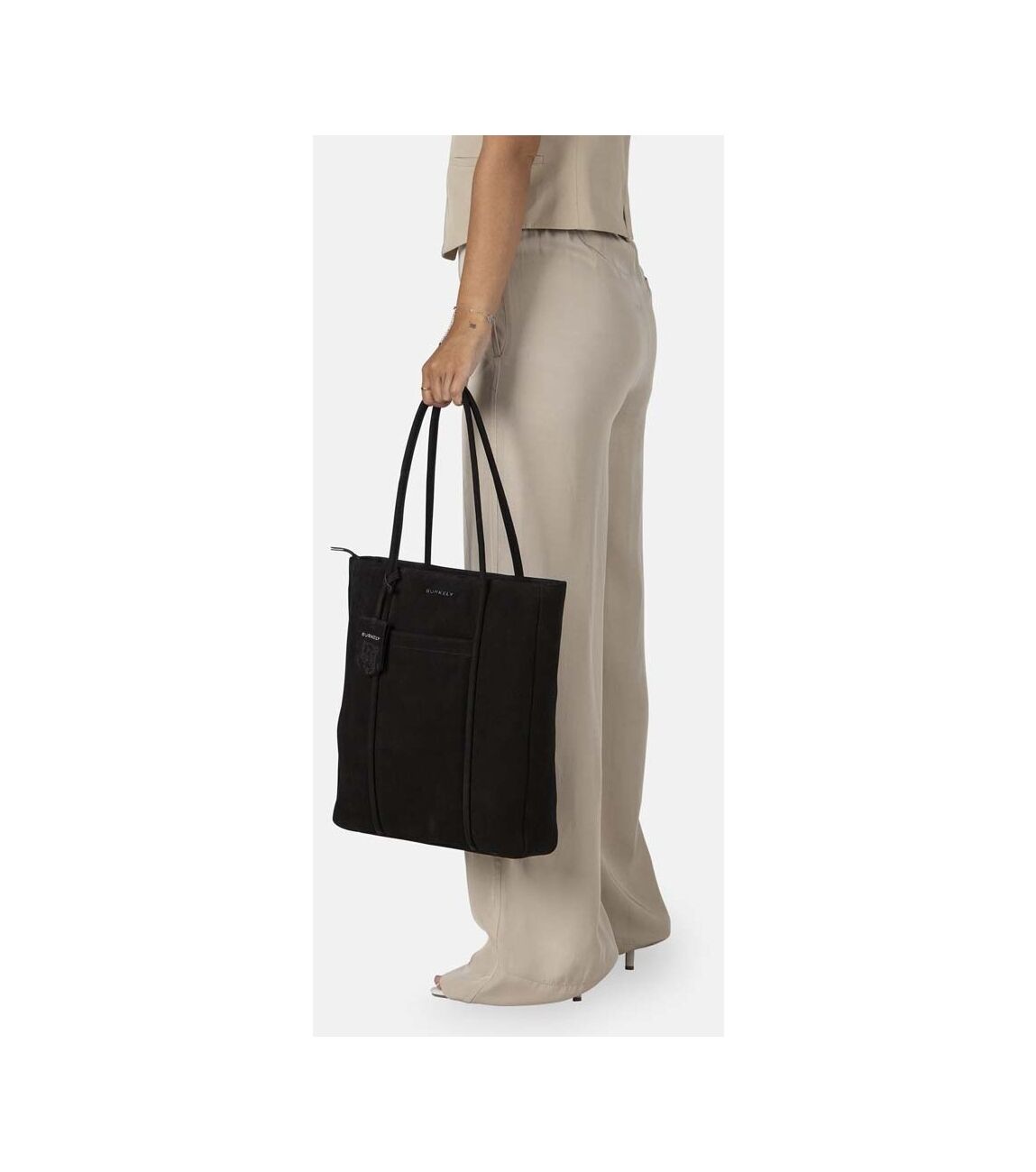 Burkely Still Selene Shopper zwart Wennekes