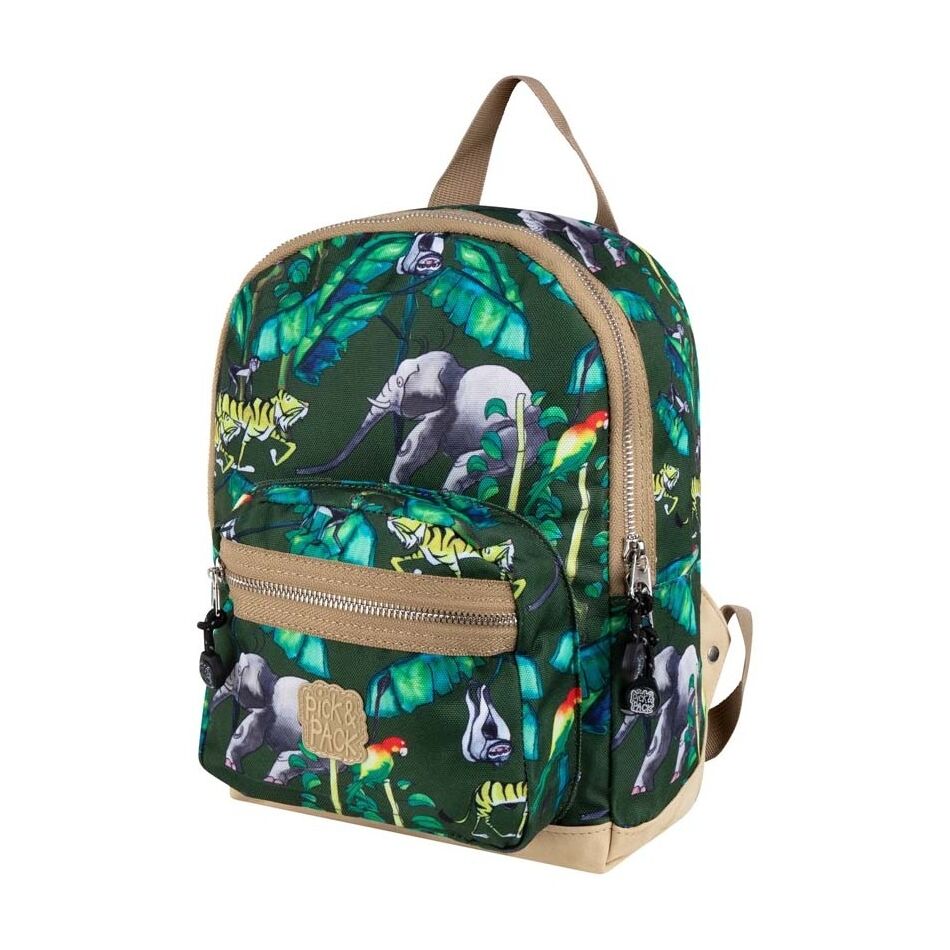 Pick & Pack Happy Jungle Backpack S multicolour | Wennekes.nl