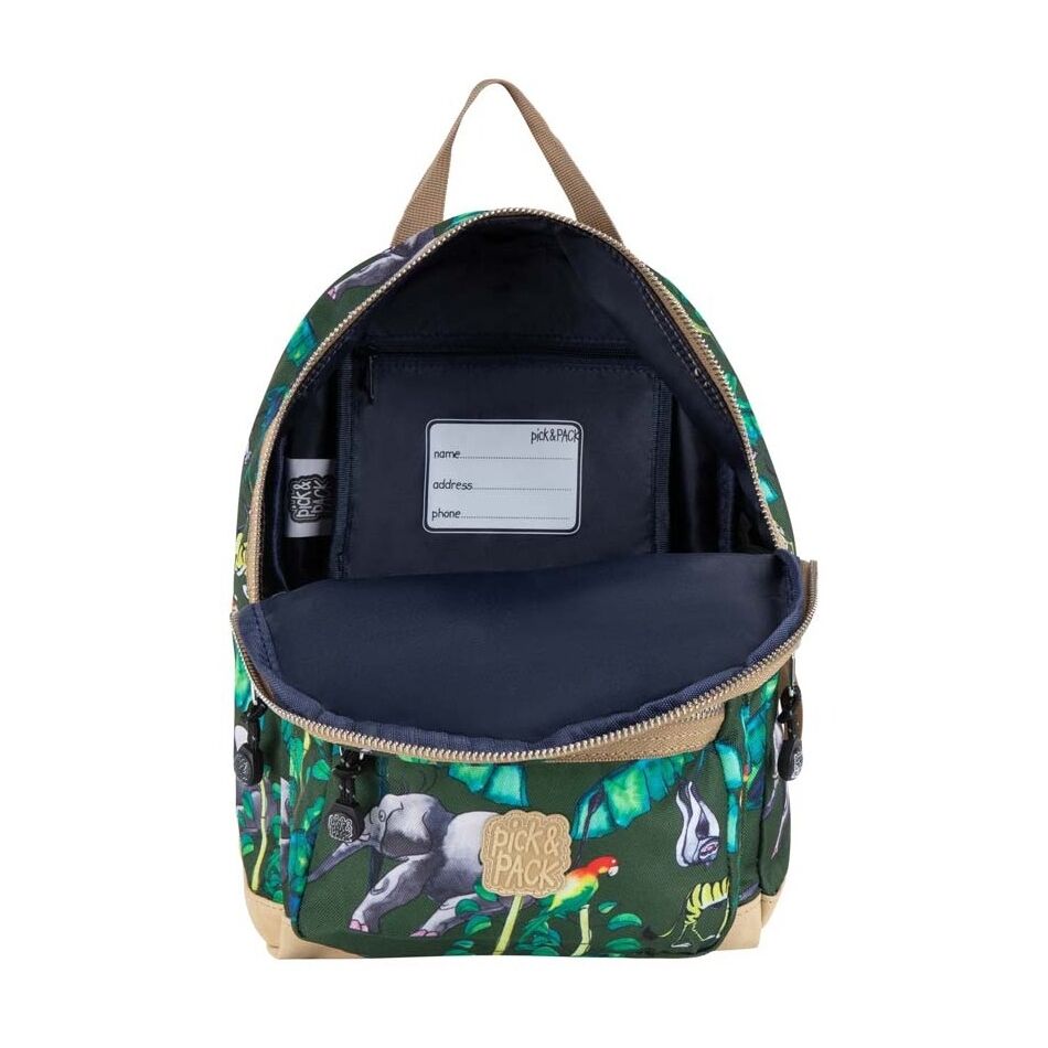 Pick & Pack Happy Jungle Backpack S multicolour | Wennekes.nl